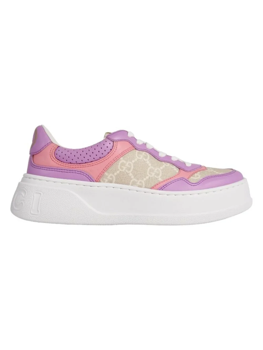 Gucci Sneakers Low Cut GG Supreme Leather